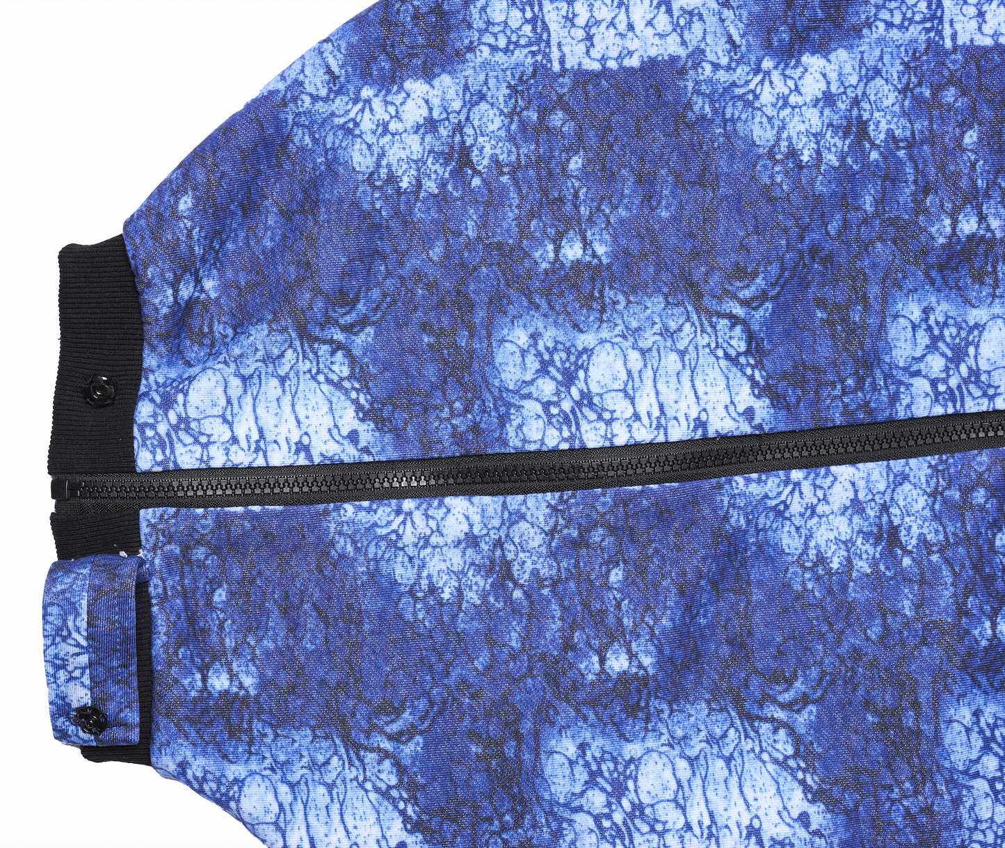 Blue long-sleeve tee