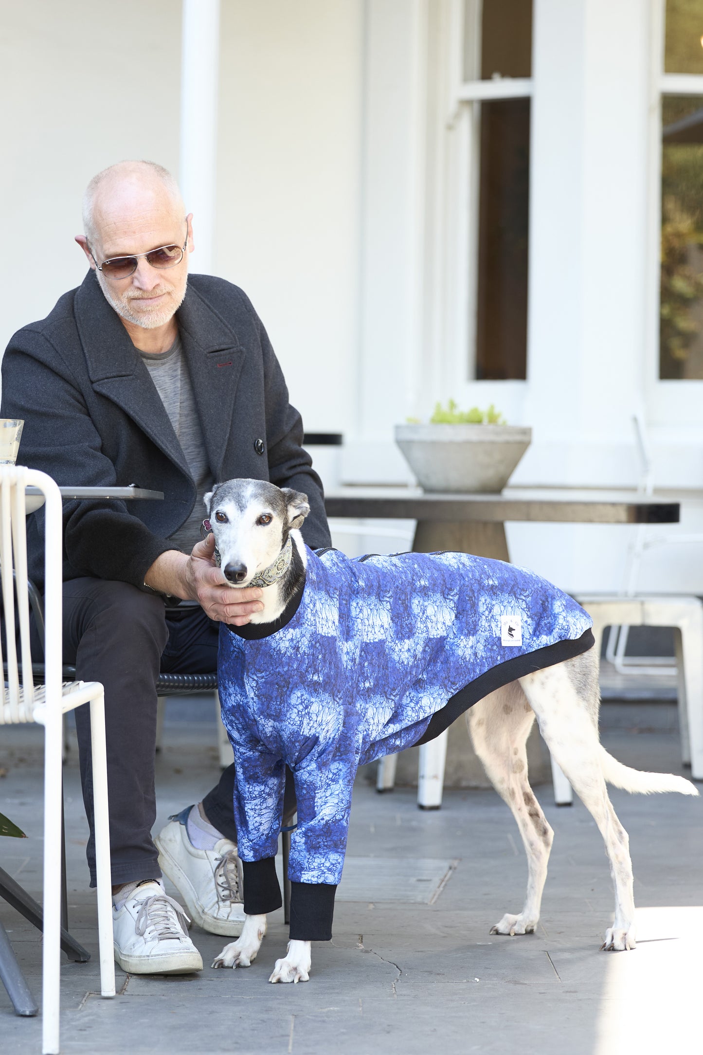 Greyhound All-Weather Comfort Bundle — Raincoat + Long-Sleeve Tee