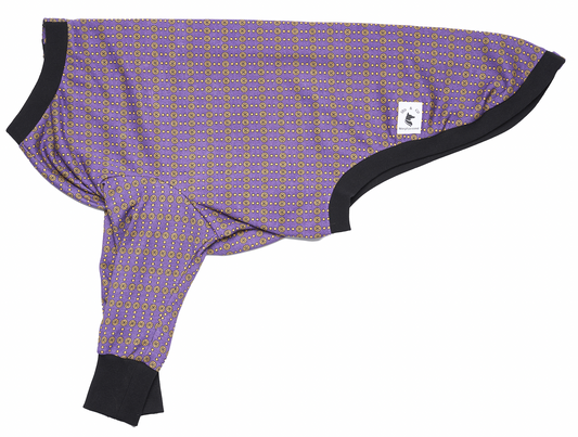 Purple long-sleeve tee